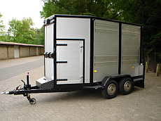 Aluminium veetrailer gepoedercoat